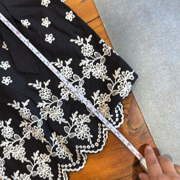 Solitaire wide leg black trousers pants size medium NWOT - Picture 10 of 10